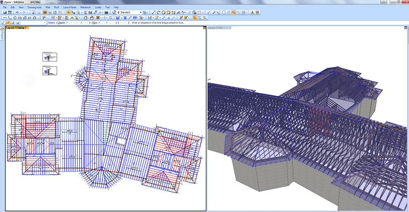 Atlas Structural — truss layout