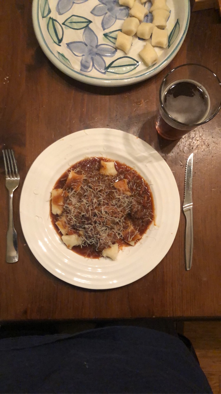 Home-cooked meal