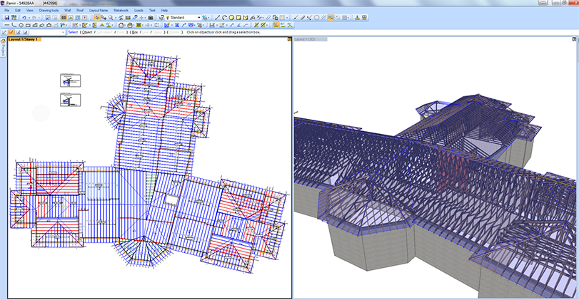 Atlas Structural — truss layout
