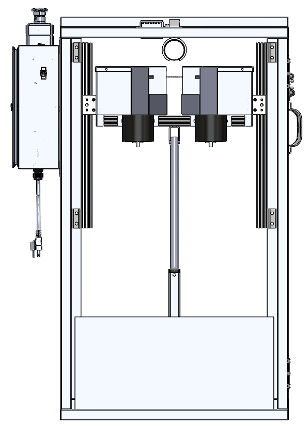 Hydroponic herb harvester — SolidWorks assembly