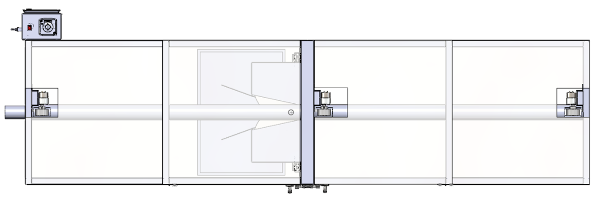 Hydroponic herb harvester — CAD detail